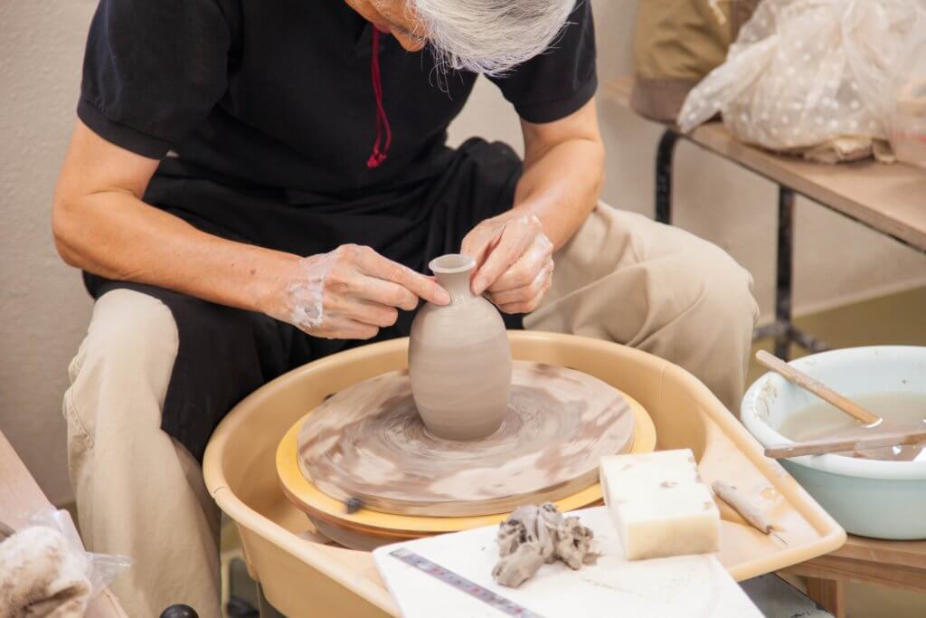 伊豆で陶芸体験